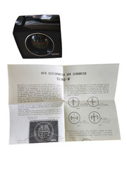 Vintage Clinometer Accelerometer Auto Clino-W – Made in Japan – NOS in box