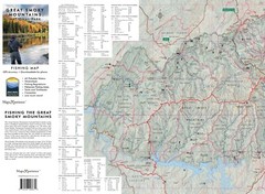 Great Smoky Mountains National Park GPS Fishing Maps