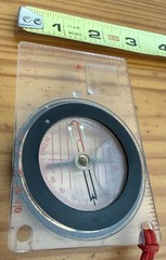 Suunto Compass With Red Cord As Is LT1