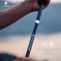 Collapsible Trekking Poles for Hiking I Carbon or Aluminum Hiking Poles Ultra…