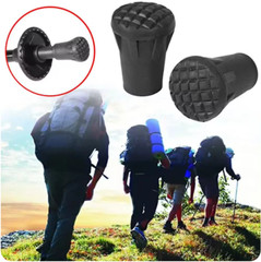 2X Trekking Poles Nordic Walking Hiking Sticks Adjustable Anti-shock Alpenstock