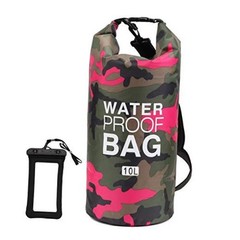 Waterproof Dry Bag 2L//10L/1/20L/30L, Roll Top Sack Keeps Gear Dry 5L Rose red