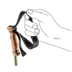 LEKI Legacy Lite Adjustable 90-125cm Green Poles (65621841C)