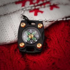 CMP Mini Titanium/Brass Compass, Luxury Survival Pocket Compass – Gift…