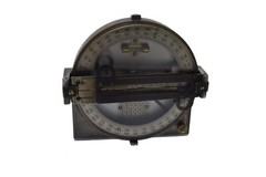Vintage Leupold Volpel & Co. Forester Compass w/ Leather Case Brass Portland Ore