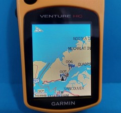 GARMIN ETREX VENTURE HC YELLOW HANDHELD SATELLITE GPS NAVIGATION CAMPING HIKING