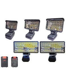 3 4 5 Inch Weather Resistant Portable LED Work Light Adjustable for Any Task