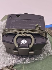 SE CC4580 Survival Emergency Compass Green Camo Olive US Military Style & Case