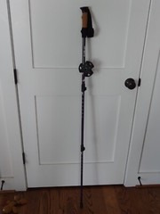 TrailBuddy Adjustable Hiking Poles for Snowshoe & Backpacking, Plum Purple – NIB