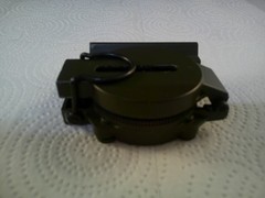 Vintage Brodway Lensatic Compass with original box