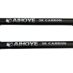 Aihoye Hiking Trekking Walking Poles Body Height 4’5″ to 6’5″ 2 Pack Collapsible