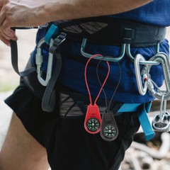 20Pcs Outdoor Camping Hiking Pocket Compass Small Survival Compass Camping