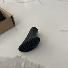 12 Hiking Pole Rubber Tips Feet End Caps Trekking Pole Tip Protectors BRAND NEW!