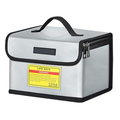 Protective Fireproof Explosionproof Battery Storage Bag Large Capacity Design