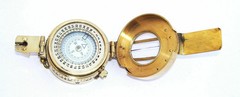 MILITARY COMPASS ENGINEERING COMPASS PRISMATIC COMPASS BRASS VINTAGE COMPASS
