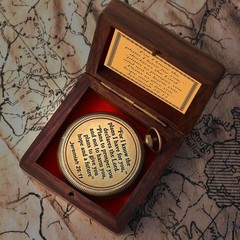 I Know The Plans I Have for You Engraved Compass with Wooden Box Jeremiah 29 …