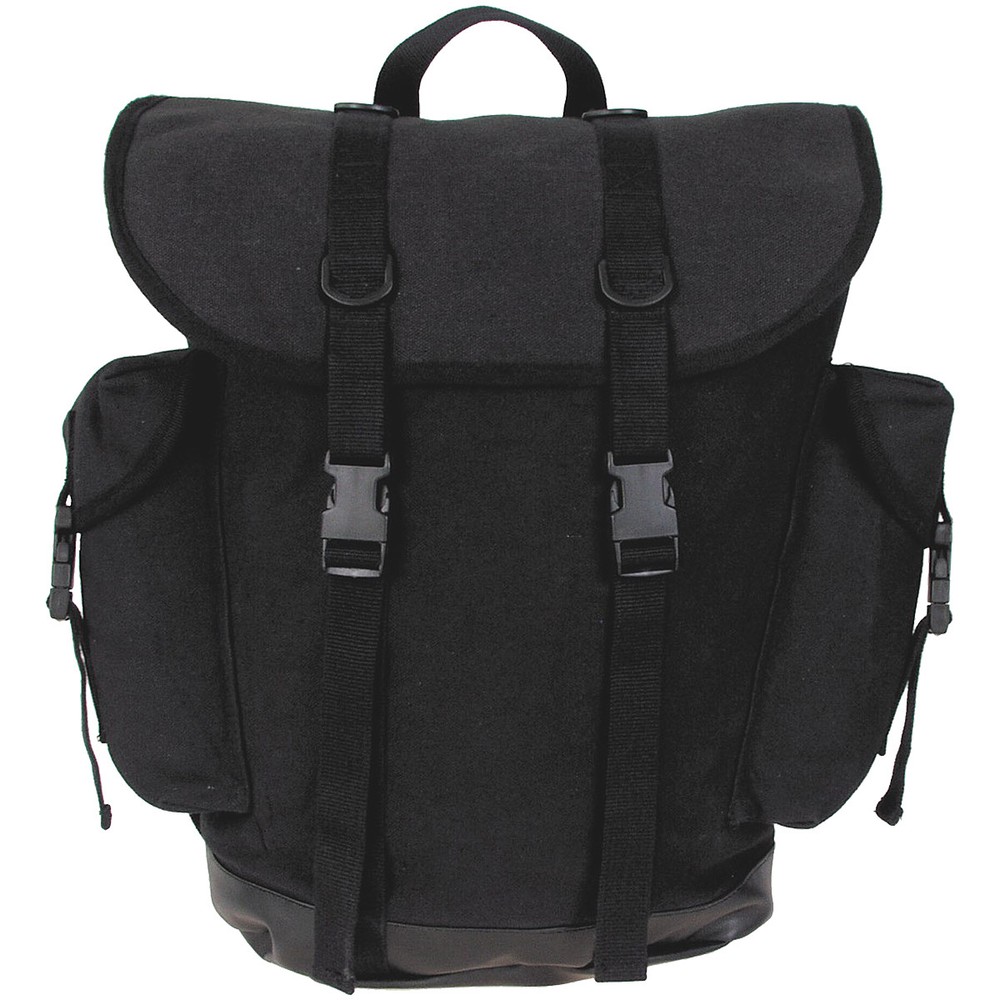 MFH German Rucksack 30L Army Mountain Military Paintball Backpack Patrol Black