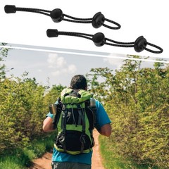 2 Pcs Climbing Cane Strap Backpack Stick Holder Bungee Swim Goggles