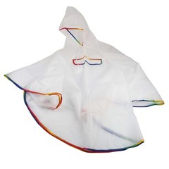 Lightweight Transparent EVA Raincoat Hooded Jacket for Women Outdoor For Hiking