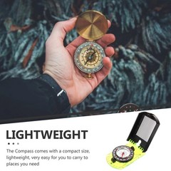Multi-color Outdoor Pocket Compass Hiking Survival Sighting Map for