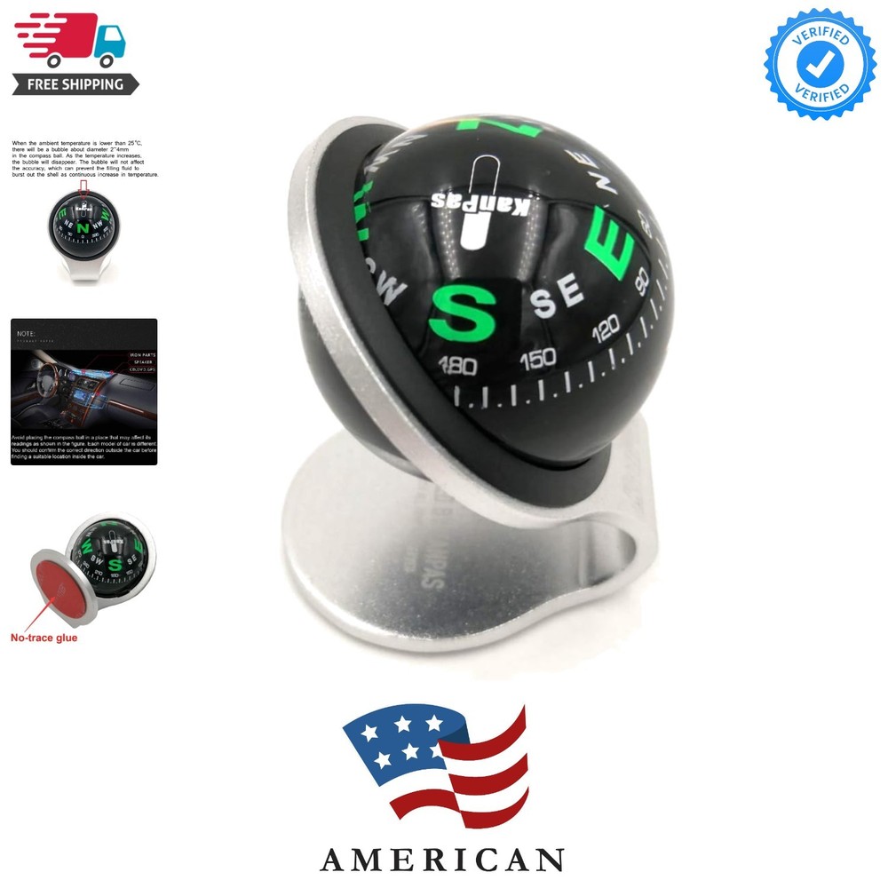 Automotive Compass Ball for Car or Boat