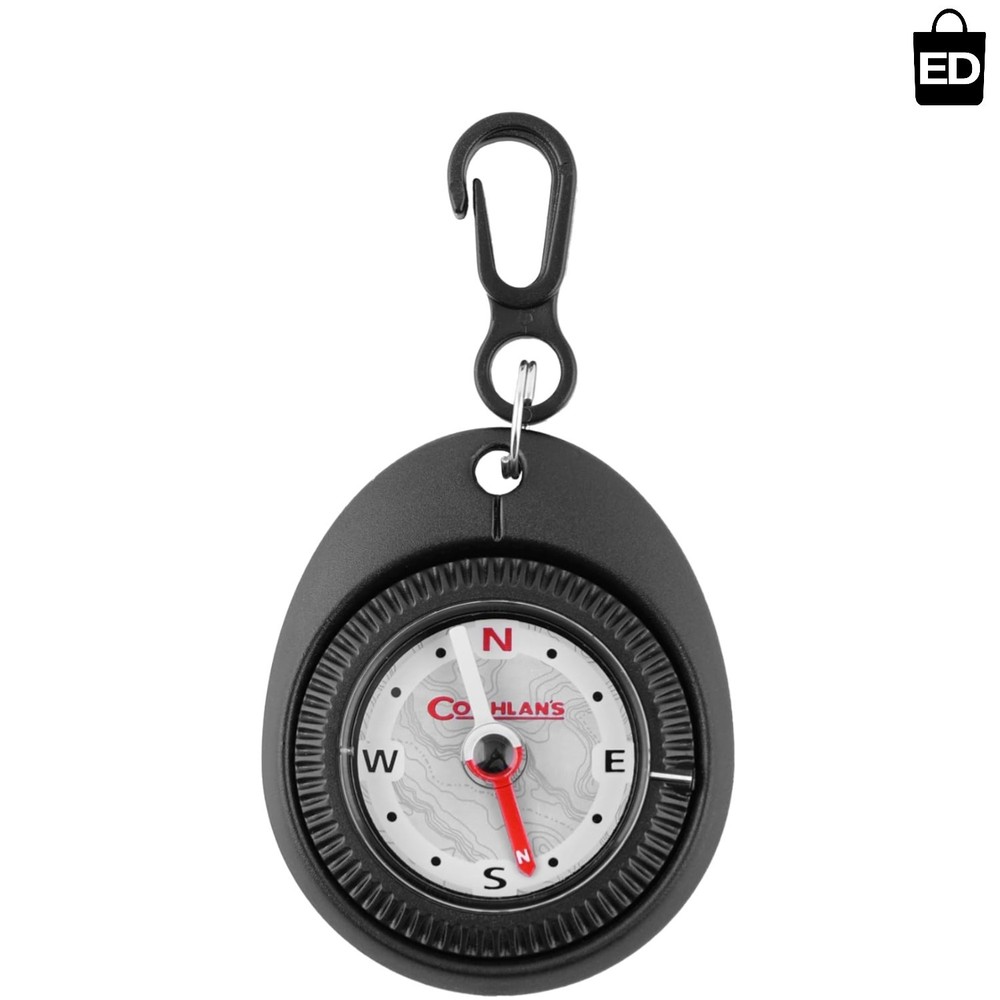 Durable Trail Compass with Rotating Bezel – Essential for Hiking & Orienteering