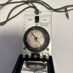 Silva Compass Type 15T The Ranger Mirror Sighting Vintage with Lanyard