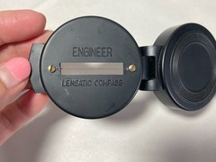 Lensatic Engineer Compass Vintage Early 1960s Navigation Tool