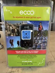 Audiovox Ecco Handheld Keychain GPS Rechargeable – Sealed – Digital Compass