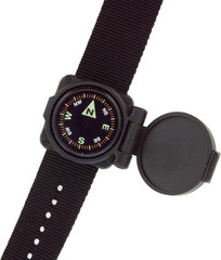 Armarmour 1 – Shielded Wrist Compass with Rugged Tactical Strap | Compass with C