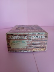 Engineers Lensatic Directional Compass by World Famous No 114 w/ Box