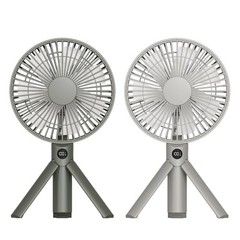 USB Powered Camping Fan 3000mAh Battery Foldable Tripod for stand for Outdoors