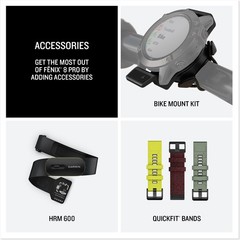 Garmin Fenix 8 Pro 51mm AMOLED – Carbon Gray DLC Ti Bundle w/inReach Mini 2