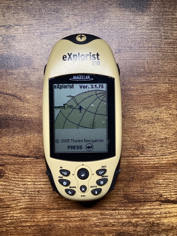 Magellan eXplorist 210 Handheld GPS Unit -Waterproof -Hiking -Geocache -Portable