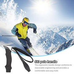Ski Pole Grip Long Trekking Ski Pole Grips Replacement EVA Soft Handles Grips