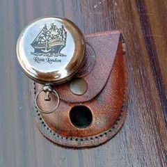 Personalized Working Compass, Push Button Engraved compass, Graduation Gift, Bap