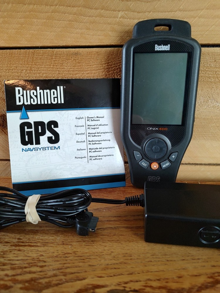 Bushnell ONIX400 GPS NAV System Receiver w/USB Charging Cable Software For Parts