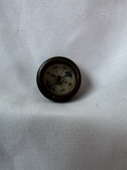 Marbles Gladstone Compass Lapel Pin Hunting Hiking Orienteering Geocaching