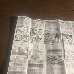 Vintage Silva Ranger Model Compass Instruction Manual Pamphlet