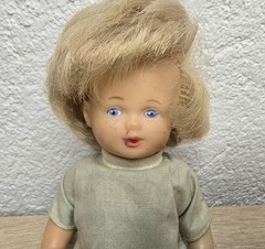 Play doll vinyl doll Schildkröt doll 17 cm collector original Vintage