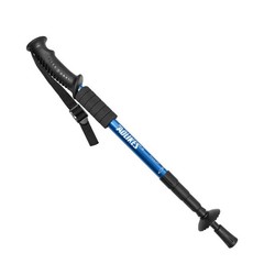 AOLIKES Aluminum Telescopic Hiking Poles Walking Stick 4-Section 50-110cm