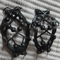 Kahtoola EXOspikes Traction Device for Shoes Small, plus Black Carry Bag