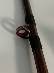 Vintage Heddons? Tonkin Cane? 2 pc. Bamboo Fly, Trout Fishing Rod w/ Pouch