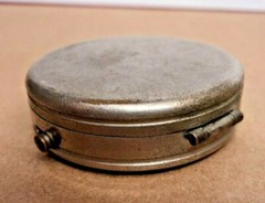 1930s STELLAR Germany Jeweled-Transit Lock 1-13/16″ (46mm) Hinged Case Compass
