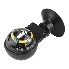 Car Compass Automotive Compass Ball Adjustable Dashboard Mounted for Hiking