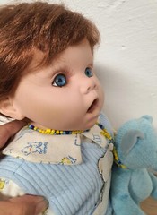 Artist Doll Vinyl Doll Doll NJSF Limited 40cm Sitting Collector HTF Vintage