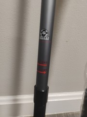 Yukon Charlie’s Advanced Adjustable Lightweight Trekking Poles 140cm Gray New
