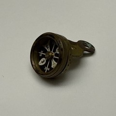 Early Vintage Marbles Pin on Compass Gladstone Michigan – Working – No Pin –