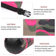 Waterproof Dry Bag 2L//10L/1/20L/30L, Roll Top Sack Keeps Gear Dry 5L Rose red
