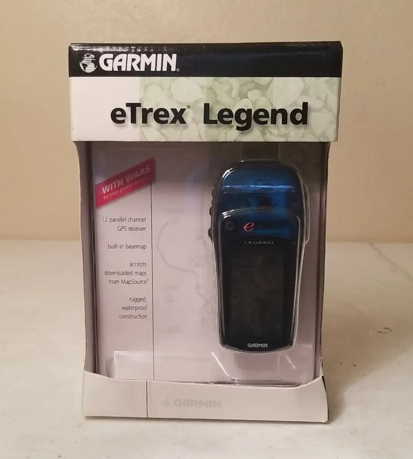 Garmin eTrex Legend Personal Navigator Handheld GPS NEW Factory Sealed Hiking